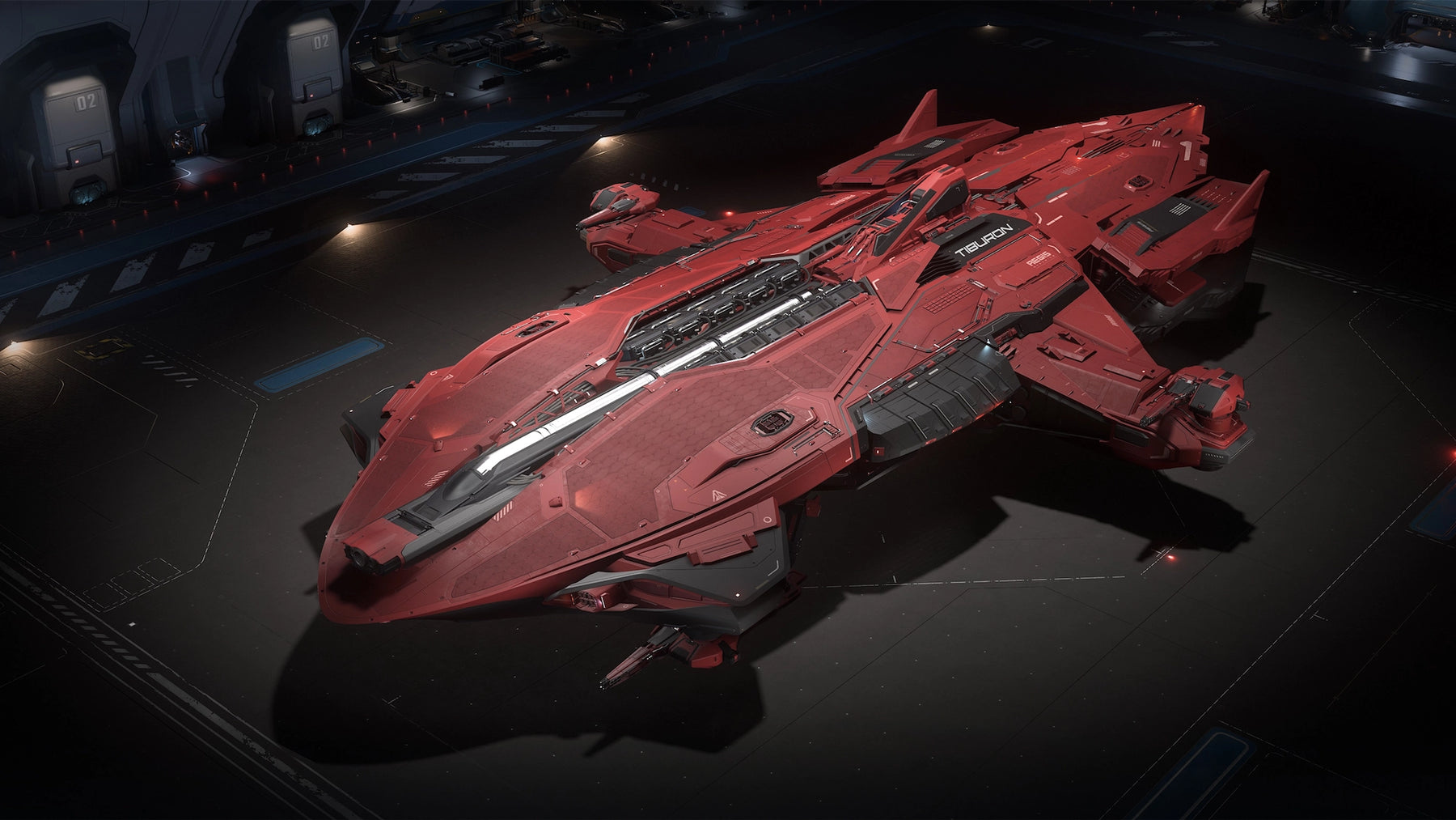 Tiburon - Vermillion Paint
