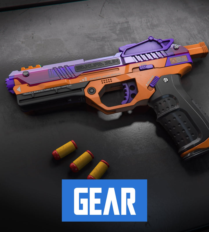 WowBlast "Orange" Desperado Toy Pistol
