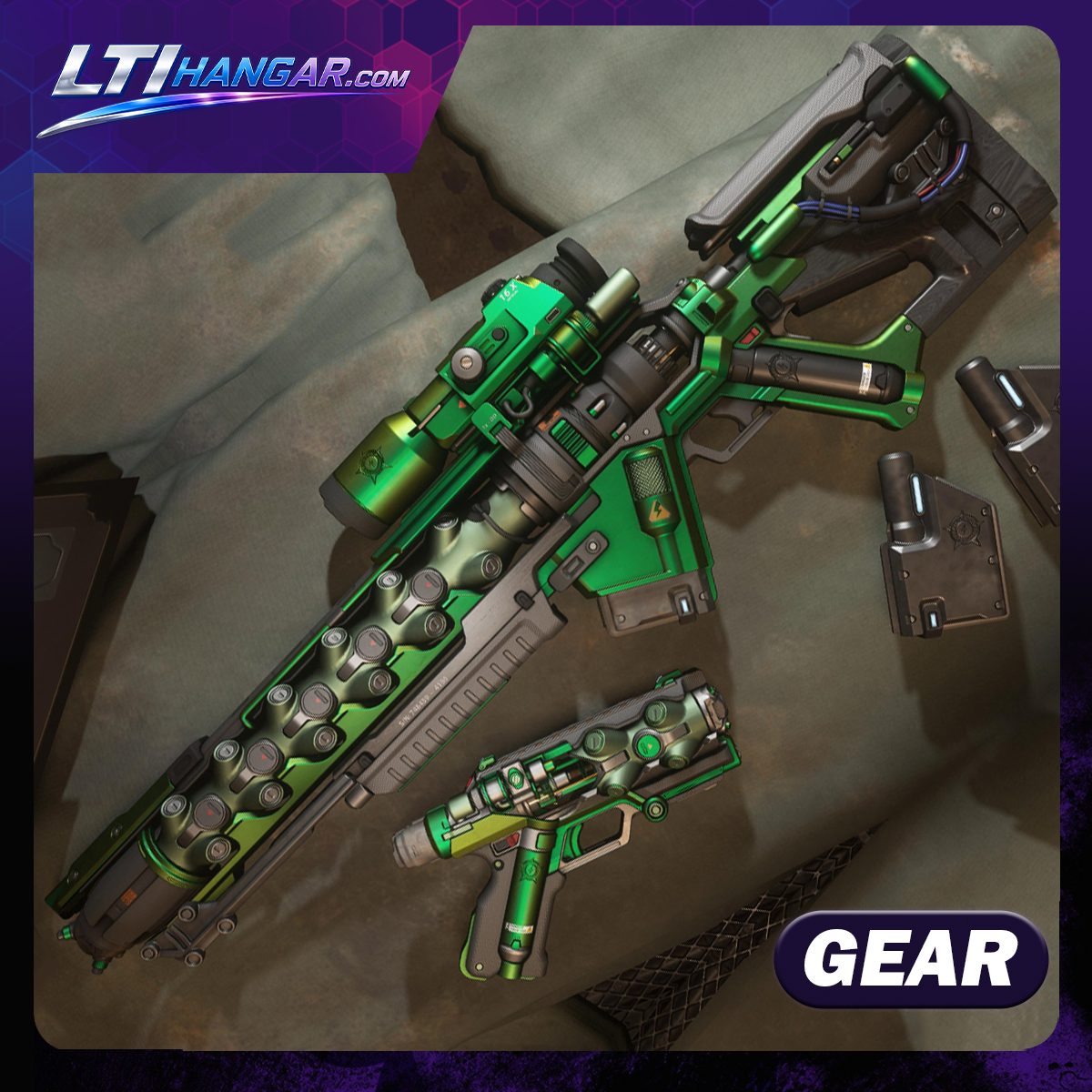 "Venom" Lightning Bolt Co. Weapons Pack