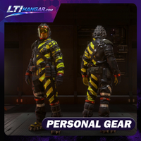 TruBarrier Hazard Suit and Mask - Warning