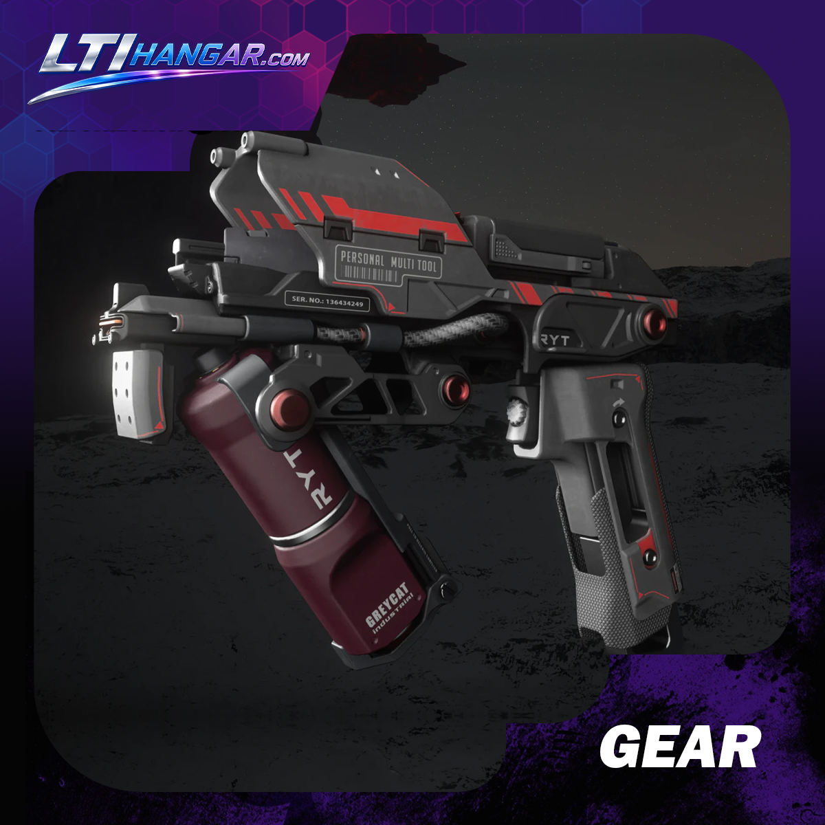 Pyro RYT "Black Cherry" Multi-Tool