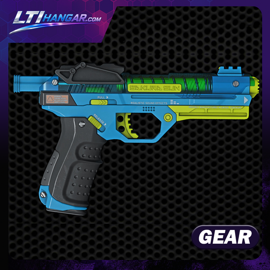 WowBlast "Blue" Desperado Toy Pistol