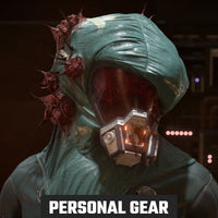 Biohazard Blue Lost Plague Helmet