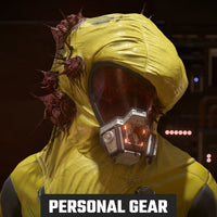 Radioactive Yellow Lost Plague Helmet