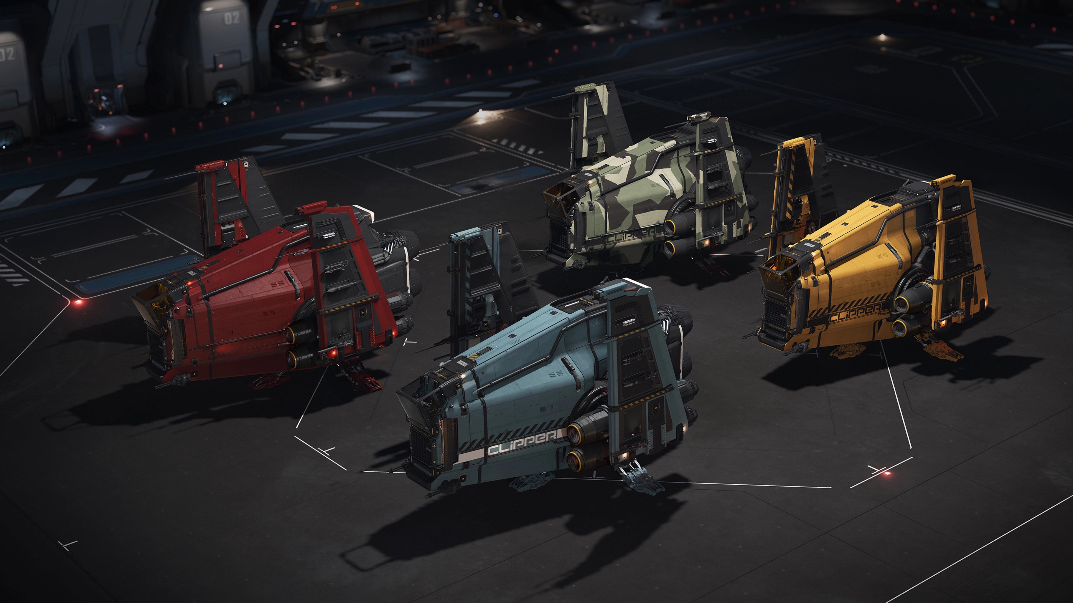Clipper - 4 Paint Pack