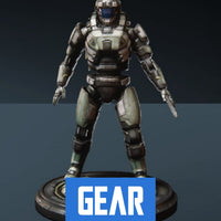 Takuetsu Recon Marine Replica Figure - Imperator