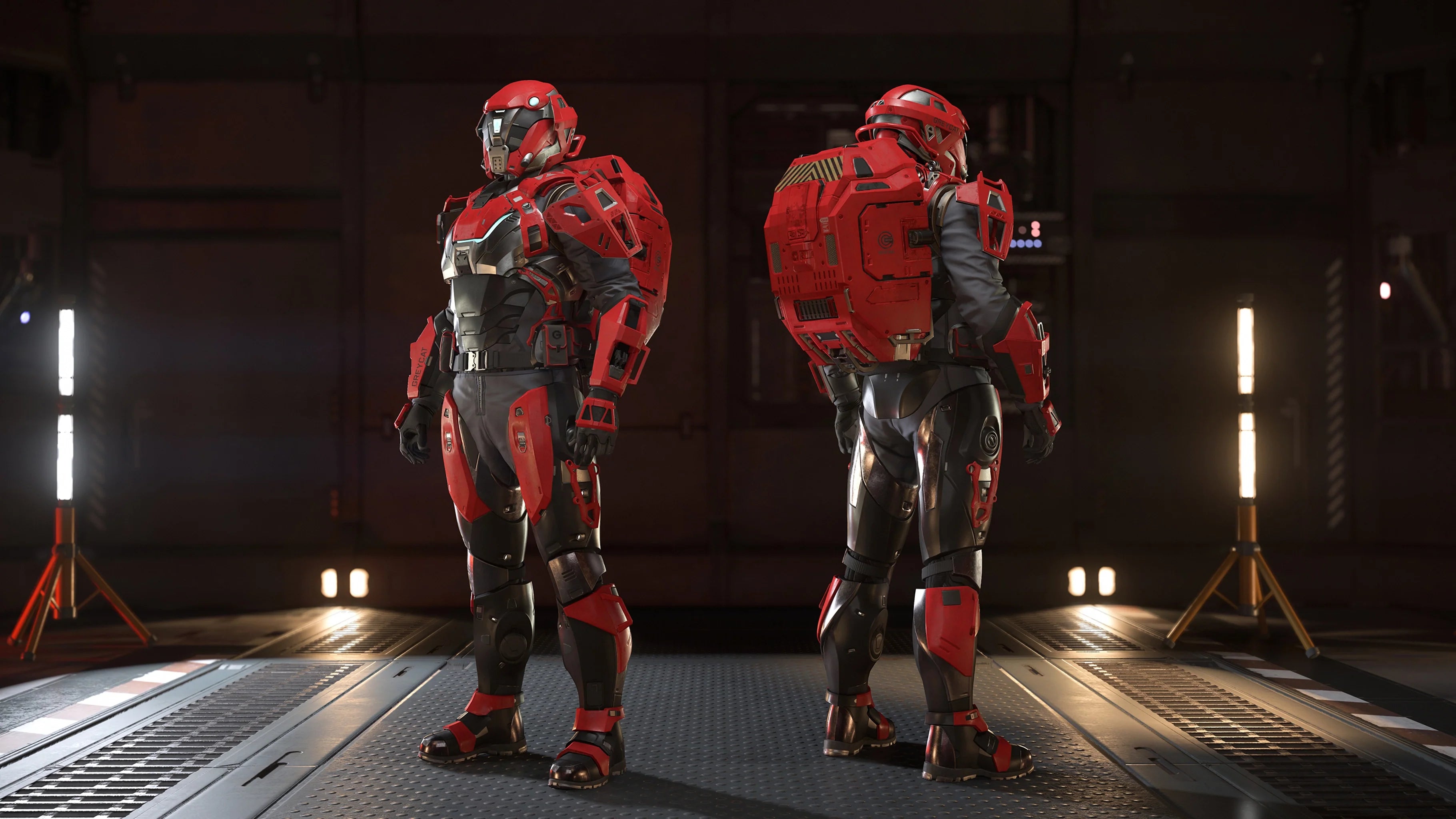 Greycat Aril “Red Alert” Armor & Assault Rifle Kit