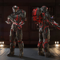 CDS ADP-mk4 "Red Alert" Armor & Shotgun Kit