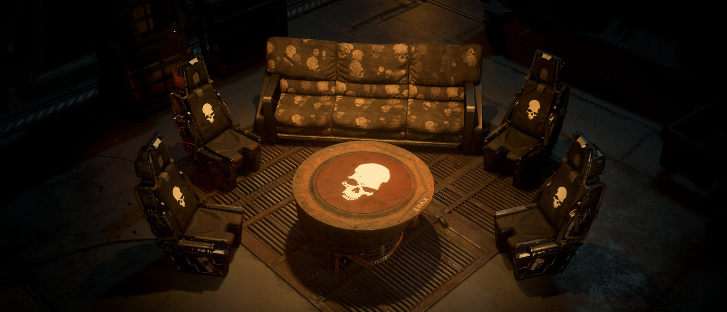 Salvaged Skull Relax to the Max Set