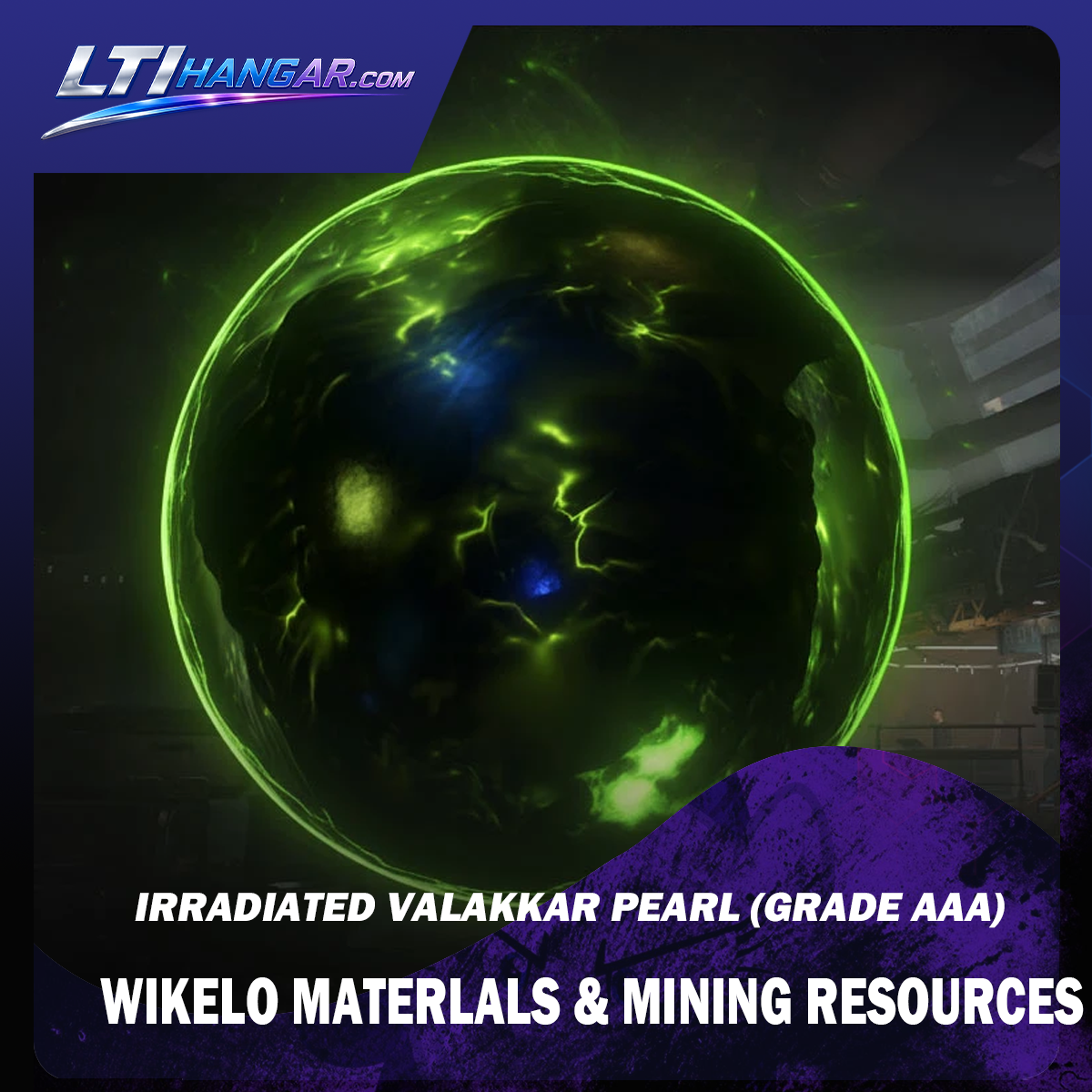 Irradiated Valakkar Pearl (Grade AAA)
