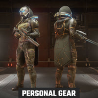 Quirinus Tech Artimex "Wildwood" Armor and Sniper Rifle Set